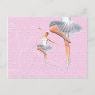 Ballet Dancer Vykort