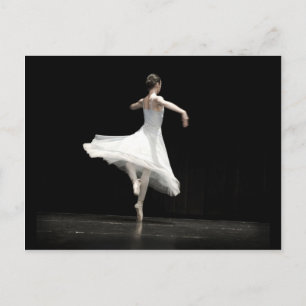 Ballet Dancer Vykort