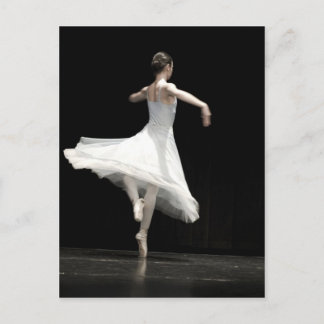 Ballet Dancer Vykort