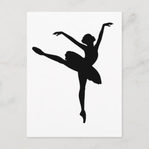 Ballet Dancer Vykort