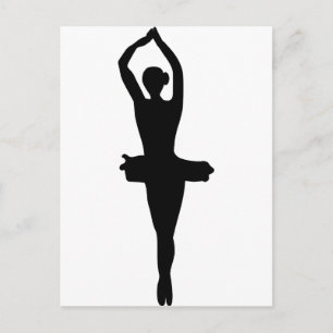 Ballet Dancer Vykort