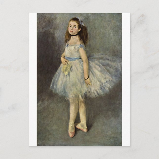 Ballet Dancer Vykort (Framsida)