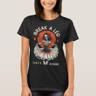 Ballet Dancer Zombie Ballerina Dance Academy Funny T Shirt