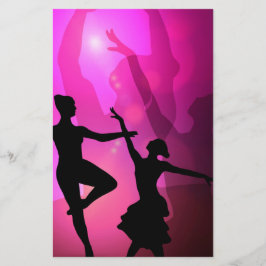 Ballet Dancers Brevpapper