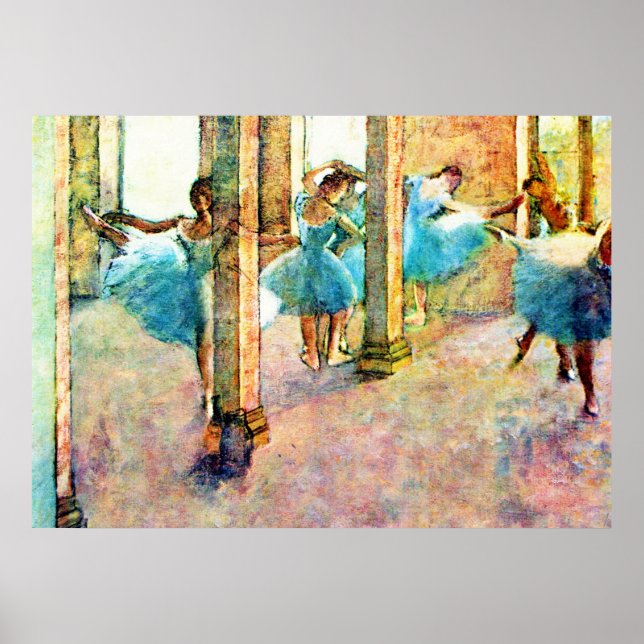 Ballet Dancers ~ Edgar Degas Poster (Framsidan)