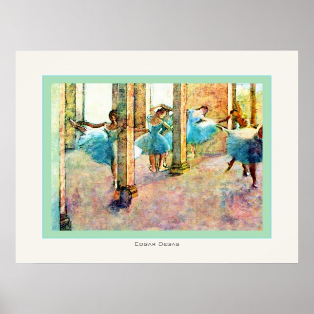 Ballet Dancers ~ Edgar Degas Poster (Framsidan)