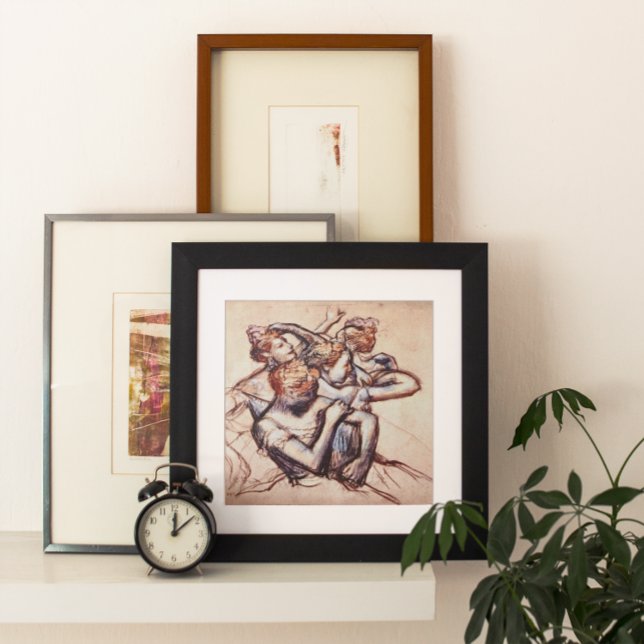 Ballet Dancers i halva Figur av Edgar Degas Poster (Skapare uppladdad)