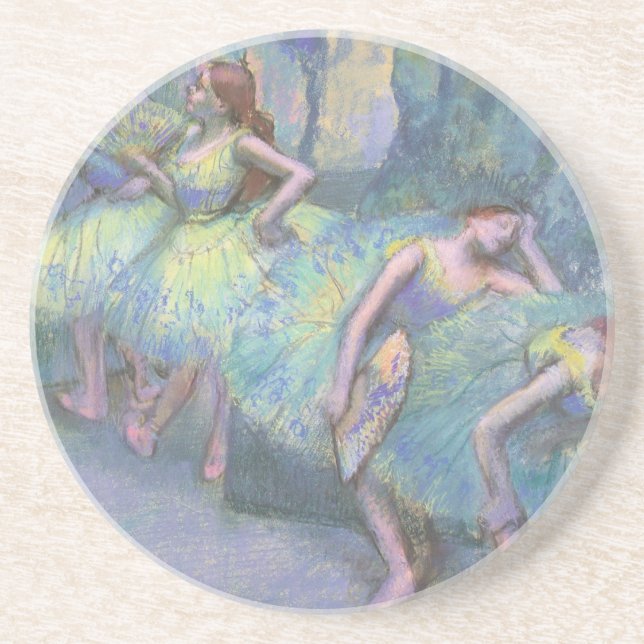 Ballet Dancers i Vingar av Edgar Degas Underlägg (Framsidan)