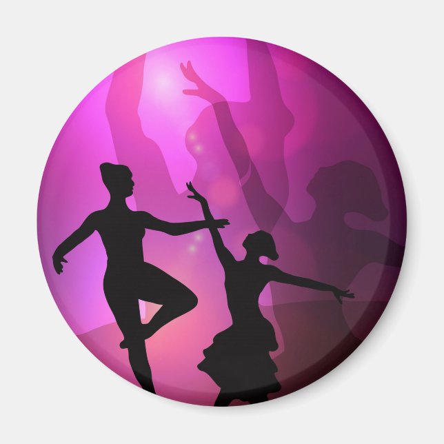 Ballet Dancers Magnet (Framsidan)