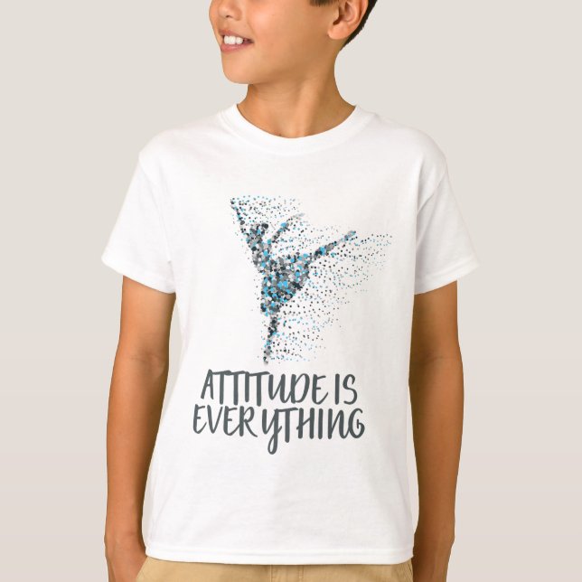 Ballet Danch-dans Attityd Gift för Ballet Danc T Shirt (Framsida)
