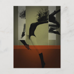 Ballet Dancing Vykort