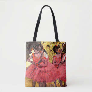 BALLET—Degas: Rosa Dancers Tygkasse