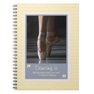 Ballet Dream Dance - bärbar dator Anteckningsbok