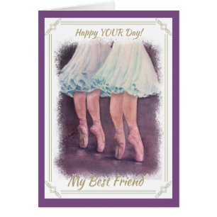 BALLET DUET HÄLSNINGSKORT