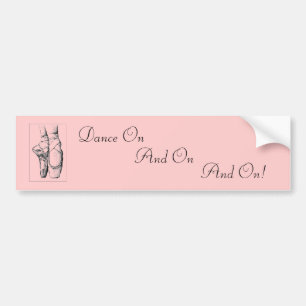 Ballet - En Pointe Bildekal