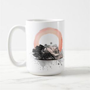 Ballet Enso Balance väljer Center Höger Hand Kaffemugg