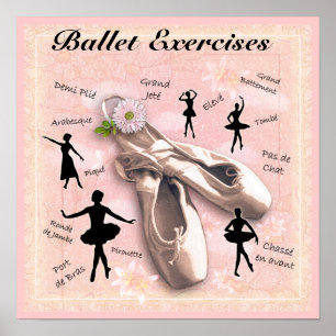 Ballet Exercises Poster