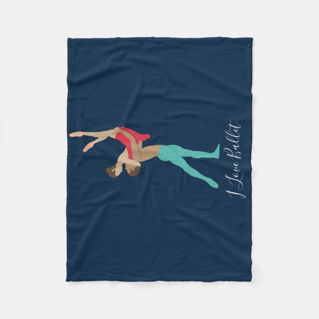 Ballet Fleecefilt (Framsidan)