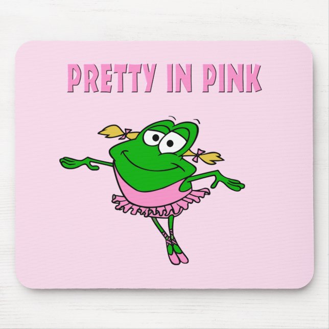 Ballet Frog Söt i Rosa Musmatta (Framsidan)