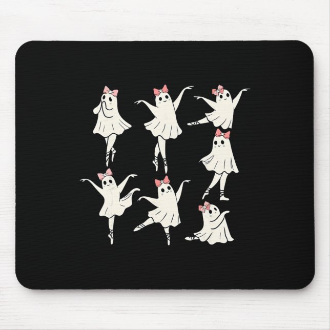 Ballet Ghost Ballet Dancer Spooky Dance Teacher Ha Musmatta (Framsidan)