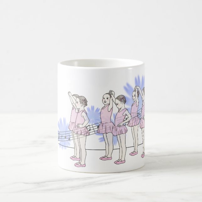 Ballet girls バレエ少女 kaffemugg (Center)