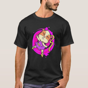 Ballet Hamster Dancer Ballerina Ballet Girls T Shirt