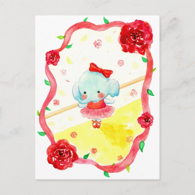 ballet helg vykort (Framsida)