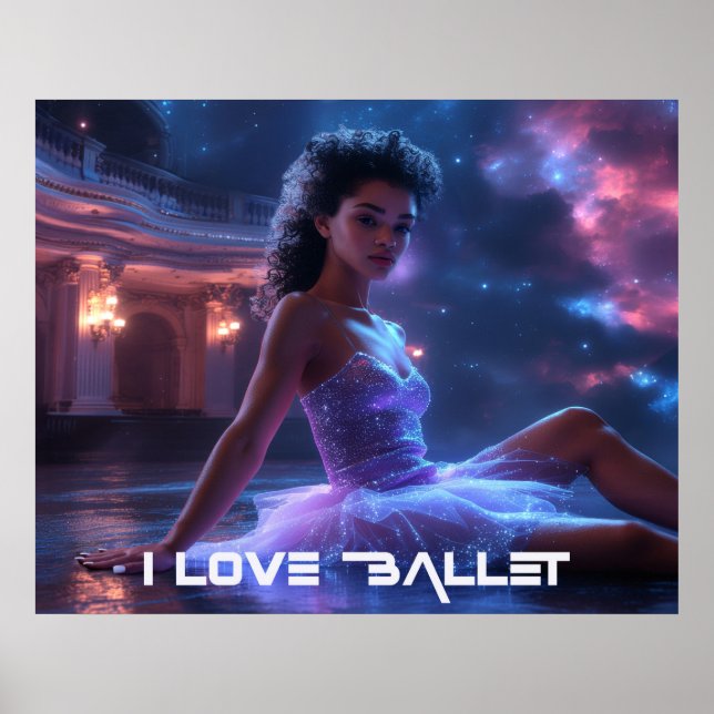 BALLET - I LOVE BALLET POSTER (Framsidan)