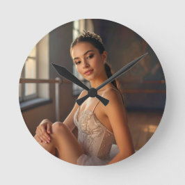 BALLET - I LOVE BALLET RUND KLOCKA