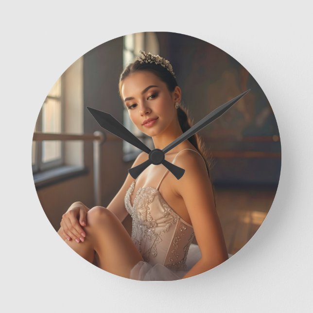 BALLET - I LOVE BALLET RUND KLOCKA (Framsida)