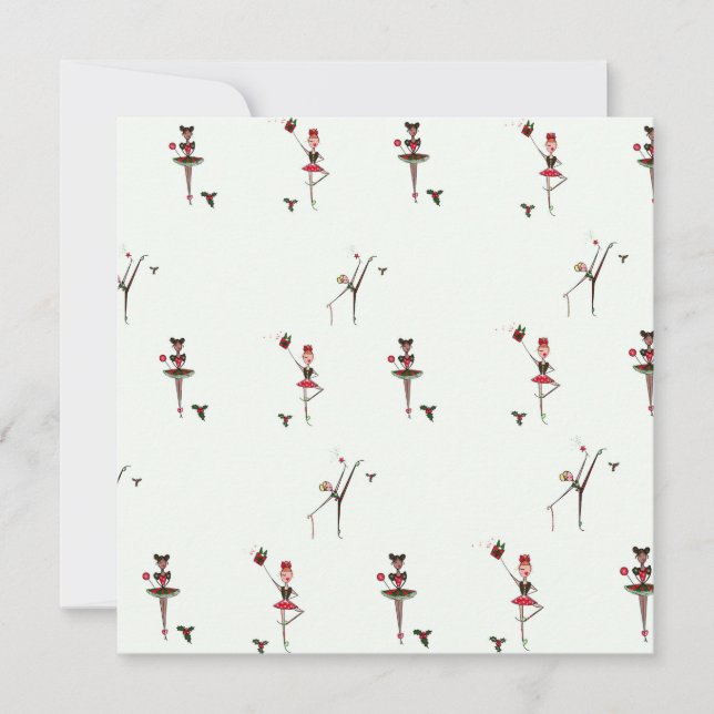  Ballet Julkort (Framsida)