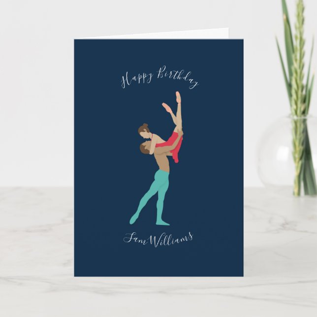 Ballet Kort (Framsida)