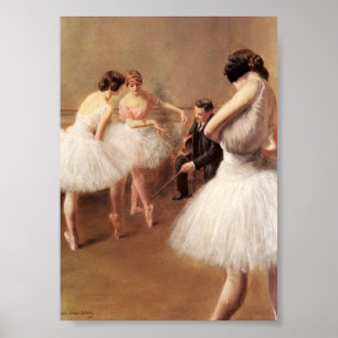 Ballet Lesson Poster