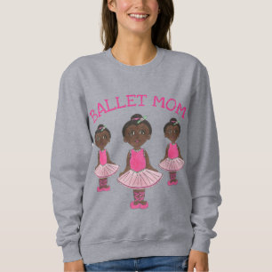 BALLET MAMMA Dancemom Dance Ballerina Rosa Tutu Tröja