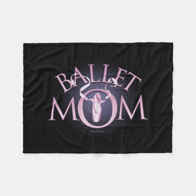 Ballet Mamma Fleece Blanket (Framsidan (Horisontell))