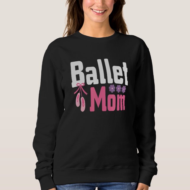 Ballet Mamma Mors dag T Shirt (Framsida)