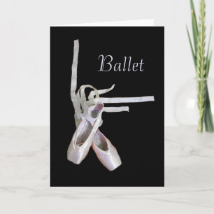 Ballet med det tomma hälsningskortet kort