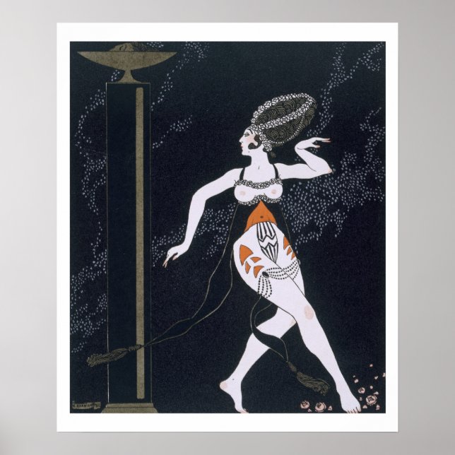 Ballet med Tamara Karsavina (1885-1978) 191 Poster (Framsidan)