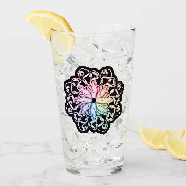 Ballet Mönster Glaskopp (Framsida Ice)