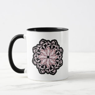 Ballet Mönster (rosa) Mugg