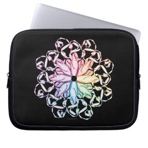 Ballet Mönster (spektral) Laptop Fodral