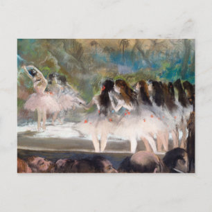 Ballet på Paris Opera av Edgar Degas Vykort