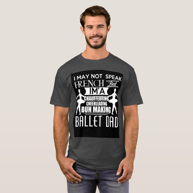 Ballet Pappa T-shirt (Hel framsida)