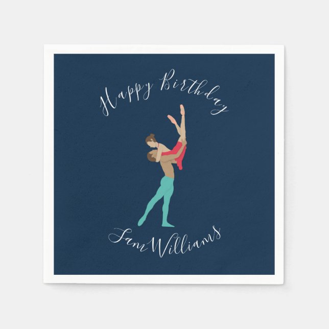 Ballet Pappersservett (Framsidan)