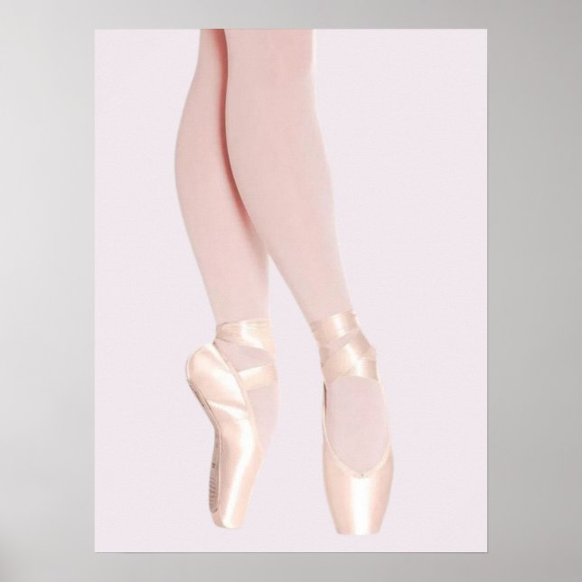 Ballet Point Shoes Poster (Framsidan)