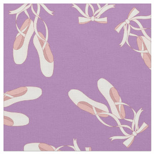 Ballet Pointe Shoes Cute Dance Dancer Rosa Lila Tyg