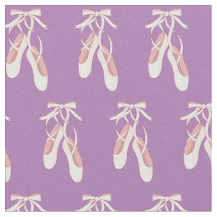 Ballet Pointe Shoes Cute Dance Dancer Rosa Lila Tyg