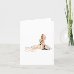 Ballet Pointe Shoes-kort Kort