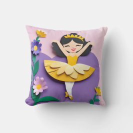 Ballet Princess II Square Pillow Kudde