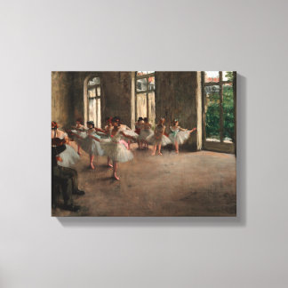 Ballet Rehearsal - Edgar Degas - 1873 Canvastryck